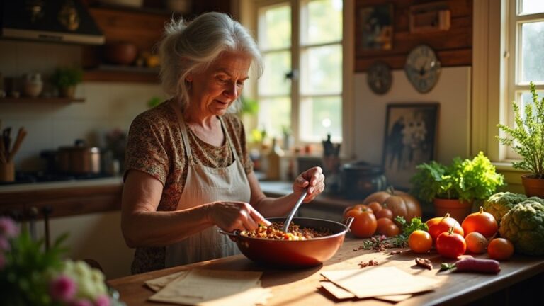 familiar recipes soothe seniors