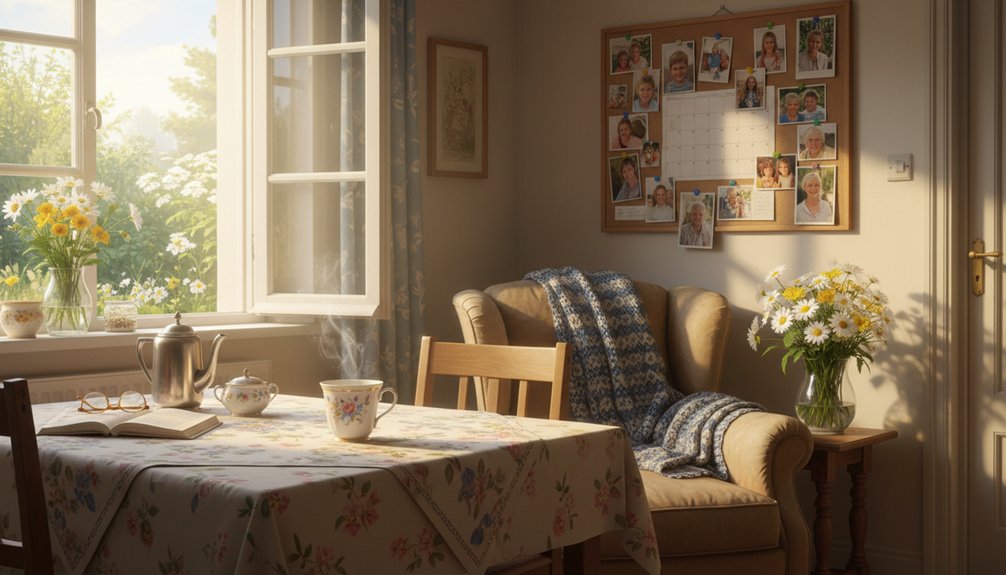 familiar routines ease anxiety