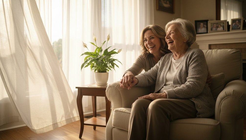presence brings comfort and connection